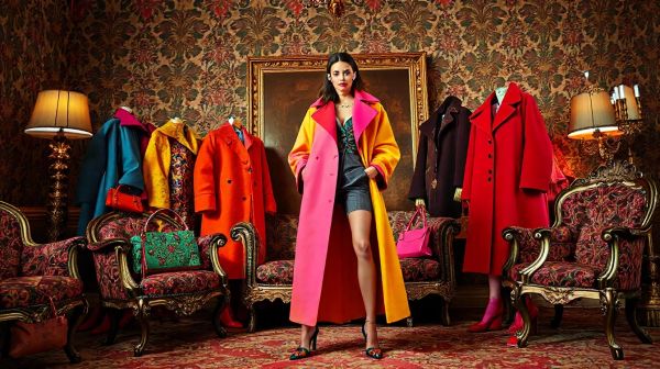 Explore The Attico's Bold and Colorful Luxury Fashion Trends